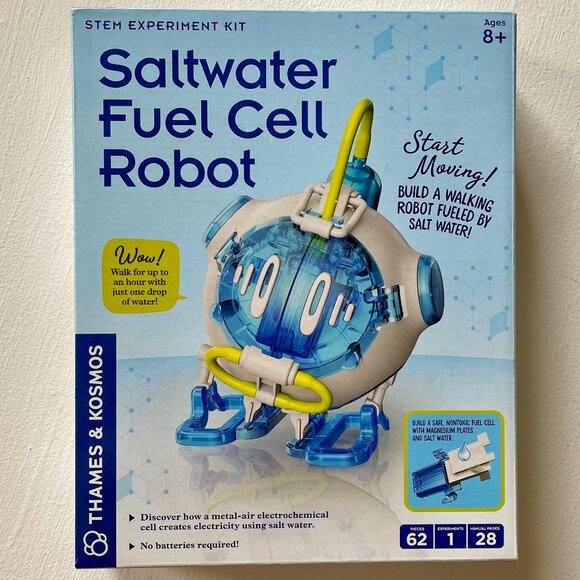 new- Thames & Kosmos Saltwater Fuel Cell Robot STEM Experiment kids Kit learning - Picture 1 of 6